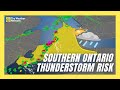 Severe weather is pushing into ontario see the hourbyhour forecast