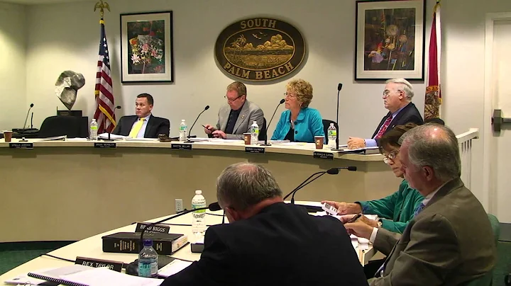 South Palm Beach Town Council Meeting - Public Com...