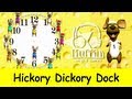 Hickory Dickory Dock | Easy learning to read the time on a clock  | Family Sing Along - Muffin Songs