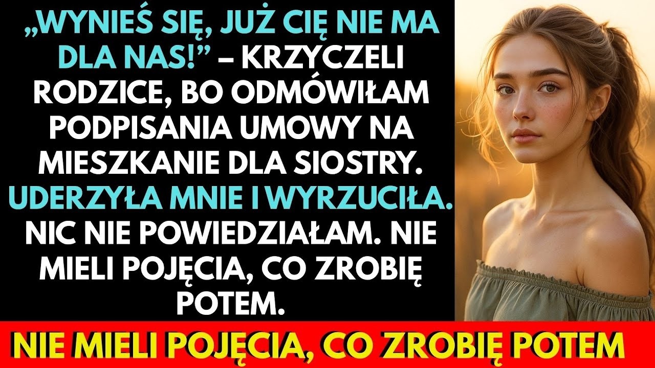 Wyrzucili Mnie z Domu za Odmowę  Po 11 Latach, Gdy Wysiadłam z Własnego Jetu, Oni…