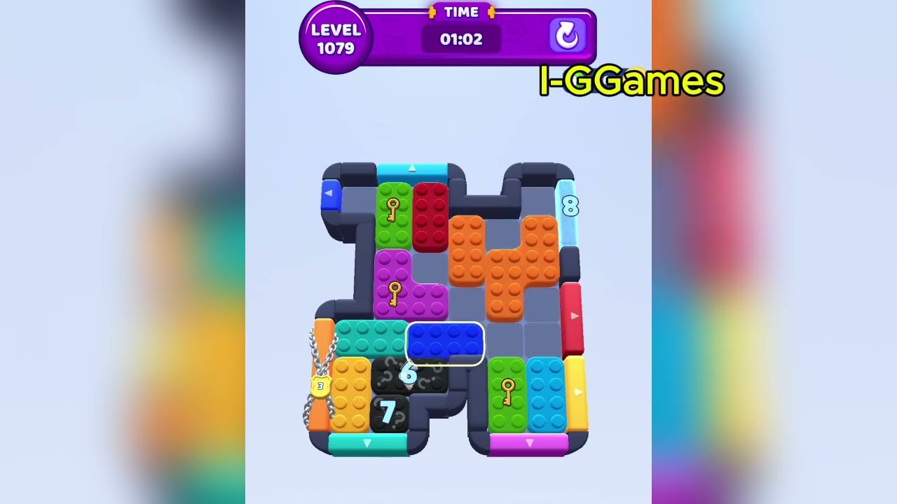 Color Block Jam Level 1079 - YouTube