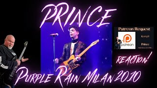 PRINCE  Purple Rain Milan 2010 Reaction!