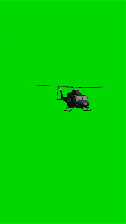 Helicopter Green Screen ai #helicopter #greenscreeen #edit #animation #choper