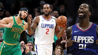 Celtics vs Clippers | Wild Ending!  2020 NBA Season