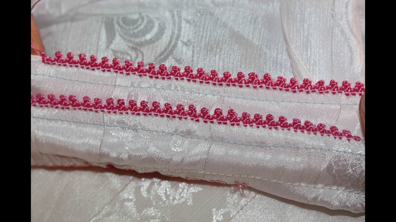 غرزة البيكو بالكروشي /ضرس خفيف للحاشية او فوق زواقات الكروشي