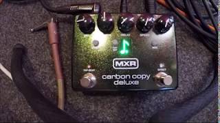 Mxr Carbon Copy Deluxe Guitar Bass Demo Sifter