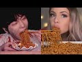 MUKBANGERS EATING TOO MUCH NOODLES