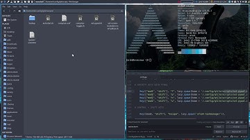 ArcoLinux : 912 overview of the configuration file of qtile