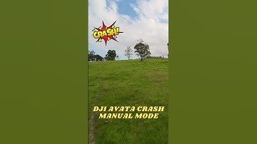 DJI AVATA CRASH MANUAL MODE#djiavata