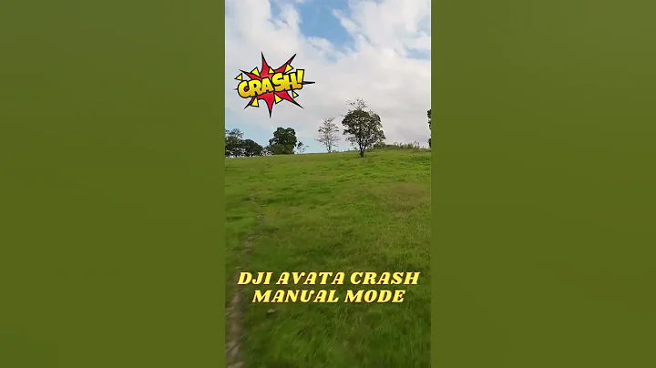 DJI AVATA CRASH MANUAL MODE#djiavata