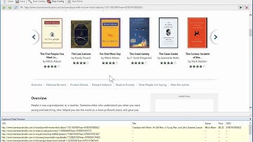 Scraping book details from www.barnesandnoble.com using WebHarvy