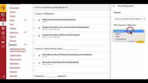 Add whitespace to the drop down menu on Canvas