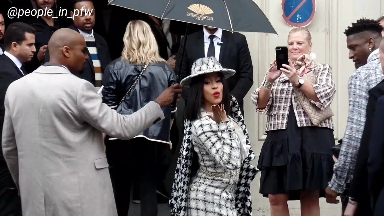 Cardi B - Chanel SS20 fashion show in Paris - 01.10.2019 