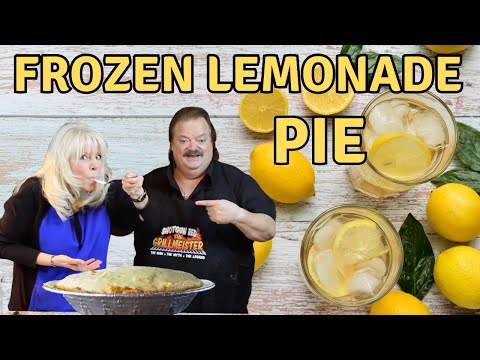 Quick and Easy Frozen Lemonade Pie!