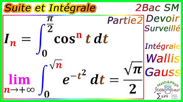 Suite Définie par Intégrale - Integration par Parties - 2 Bac SM - [Exercice 16- 2/2]
