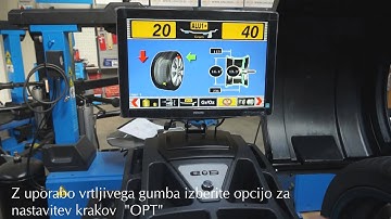 Lincos® STD-423 Centriranje Alu platišč s skrivanjem uteži