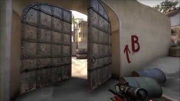 CS:GO: AWP Ace, 1v3 clutch