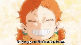 Hinata play volleyball with his little sister, Natsu | Haikyuu! To the Top Season 4 Episode 8 Resimi