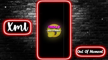 NEW ATTITUDE TREND 😘🥀|| NEW INSTAGRAM TREND XML 📈💞|| NEW TREND XML 👀💥|| MEW XML FILE 🍒🦋|| #xml