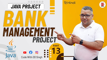 BANK MANAGEMENT PROJECT | Java Project | Part -13 | #codewithddsingh #javaproject #java #withdrawal