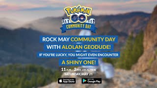 Get ready to rock this #PokemonGOCommunityDay