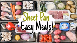 5 Cheap & Fancy Sheet Pan Dinners | ONE PAN MEALS | Julia Pacheco