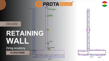 Design of retaining wall - ProtaDetails