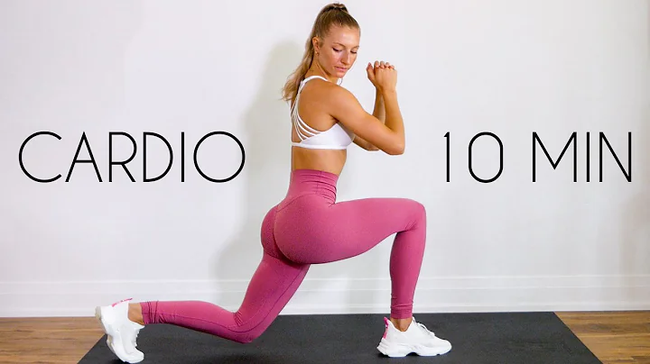 10 min NO JUMPING CARDIO FAT BURN (Apartment Friendly, Low Impact, No Equipment)