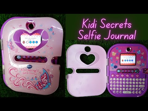  VTech Kidi Secrets Selfie Journal with Face Identifier, Pink :  Toys & Games