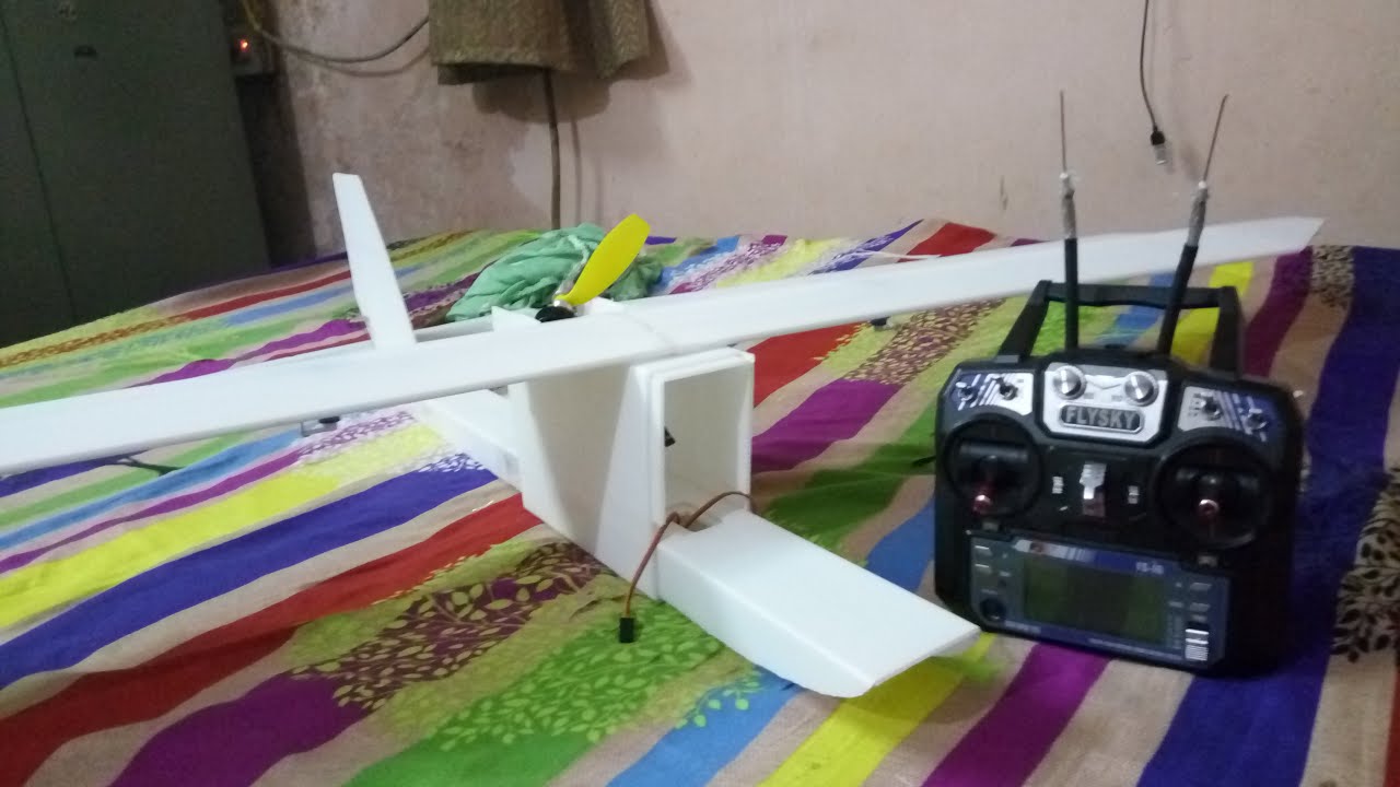 Ft Explorer coroplast rc plane india - YouTube