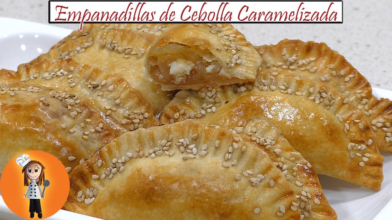 Empanadillas de Cebolla Caramelizada y Queso Rulo de Cabra | Receta de Cocina en Familia