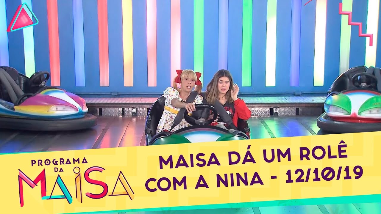Maisa dá um rolê com a Nina| Programa da Maisa (12/10/19)