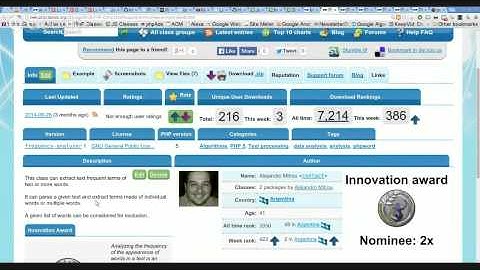 IA 2014-10 PHP and JavaScript Innovation Award October Nominees