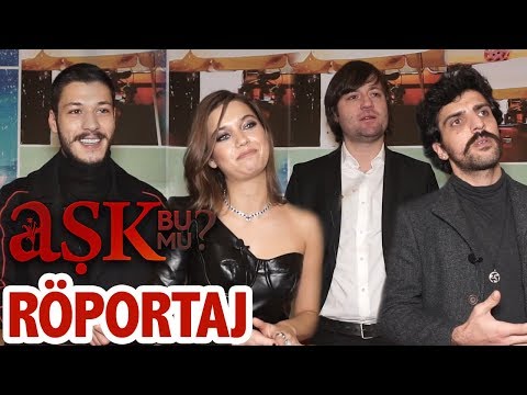 Aşk Bu Mu? Film - Röportaj (Kubilay Aka & Afra Saraçoğlu & Sadi Celil Cengiz & Cemil Şahin)