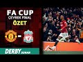 EPİK MAÇ BUDUR! FA Cup Çeyrek Final Özet | Manchester United - Liverpool image