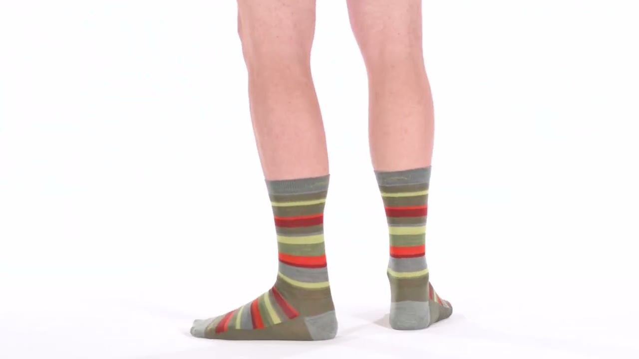 Preview of Darn Tough Druid Crew Lightweight Lifestyle Socks - Men's Video