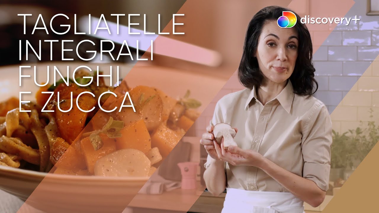 TAGLIATELLE INTEGRALI FUNGHI E ZUCCA | Le ricette di Csaba
