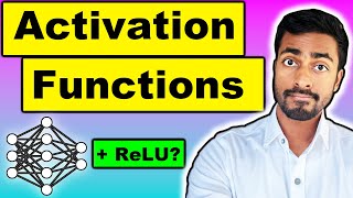Activation functions in neural networks