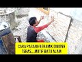 Cara memasang keramik dinding teras,yang baik dan benar