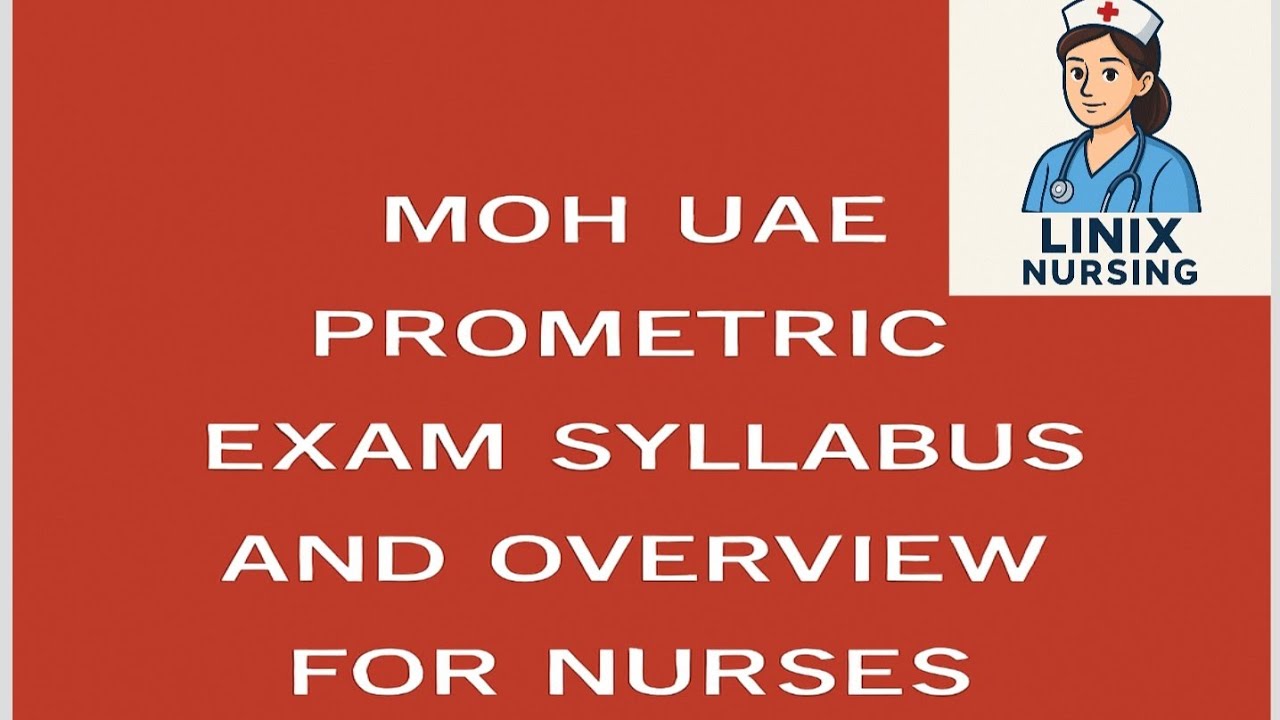 🇦🇪 MOH UAE Prometric Exam Syllabus 2025 for Nurses | Complete Overview ...