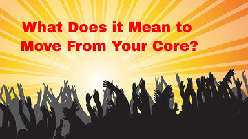 Moving from your core explained by Simon Borg-Olivier