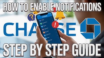 How to Enable Notifications on Chase App - Chase Alerts Tutorial 2025