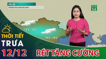 Miền Bắc rét đậm, không khí lạnh tiếp tục tăng cường trong 1-2 ngày tới | VTC14