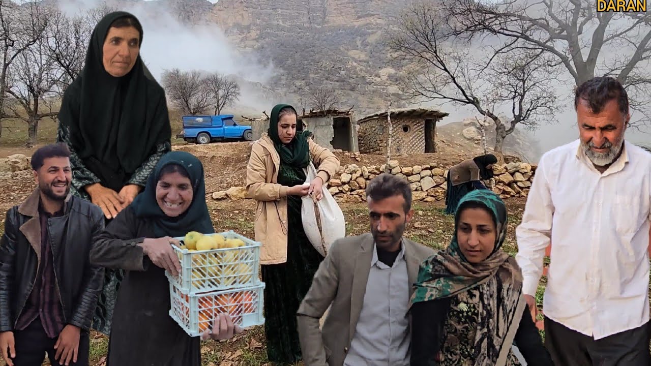 War in the nomads💔: farming with the family and the beginning of war#peren_original #nomadic_life