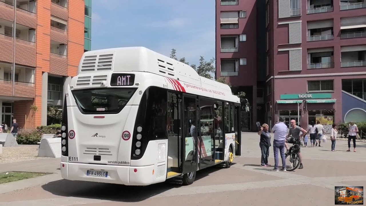 Presentazione dei bus elettrici Rampini E80