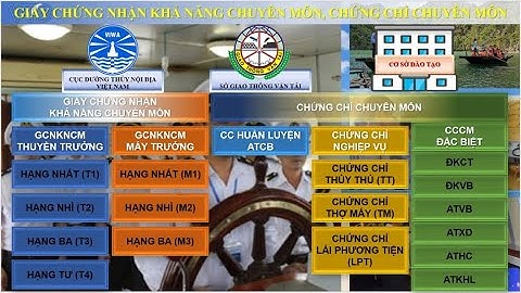 Bằng thuyền trưởng hạng 2 lái được bao nhiêu tấn năm 2024