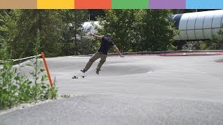 Skater Reto Poltera Versucht Patrick Das Skaten Näher Zu Bringen