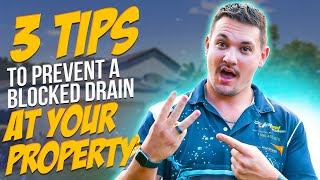 These 3 tips could SAVE your drains!
