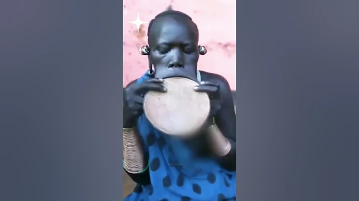 Suri tribe woman with large lip plate Omo Valley #shorts #ethiopia #omovalley #omoadvisor#status