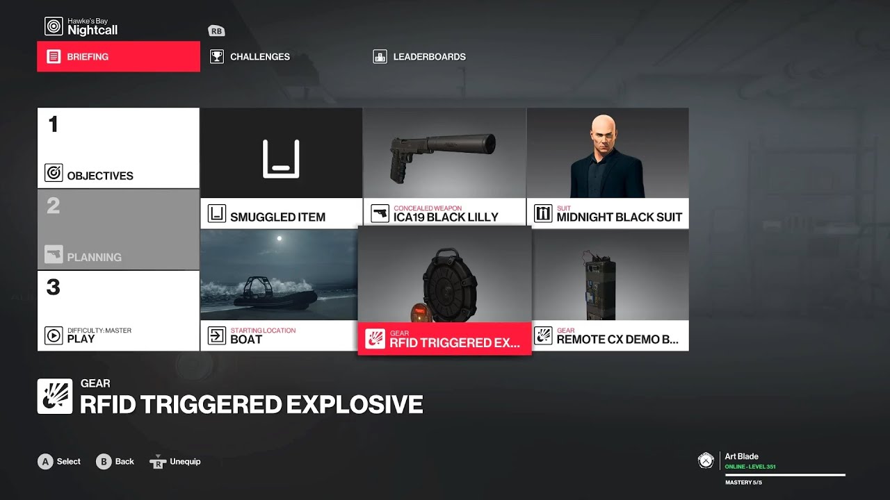 Hitman 2 - Nightcall RFID explosive kill (